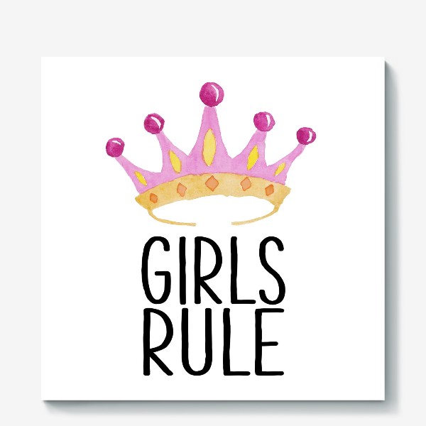 Холст «Girls Rule»