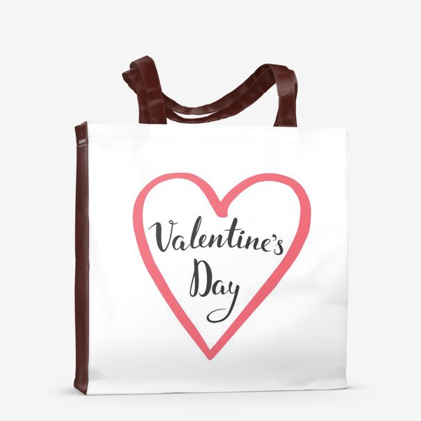 Сумка-шоппер «День Святого Валентина. Valentine's Day»