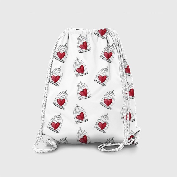 Рюкзак «Сердце в клетке»