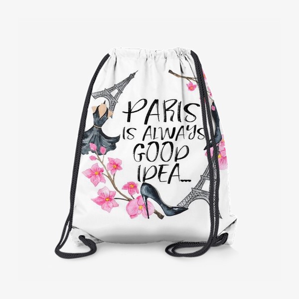 Рюкзак «Paris is always good idea»