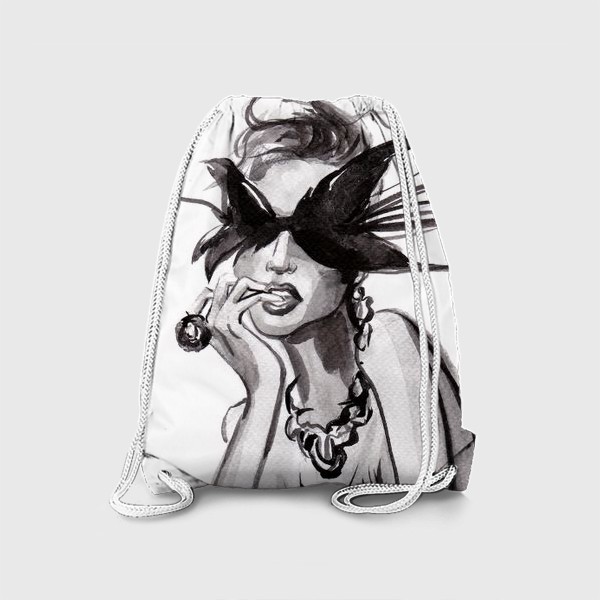 Рюкзак «Девушка в маске»