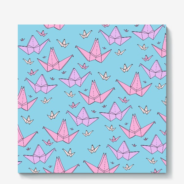 Холст «Origami pattern»