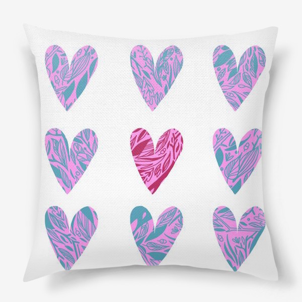 Подушка «Love pattern»