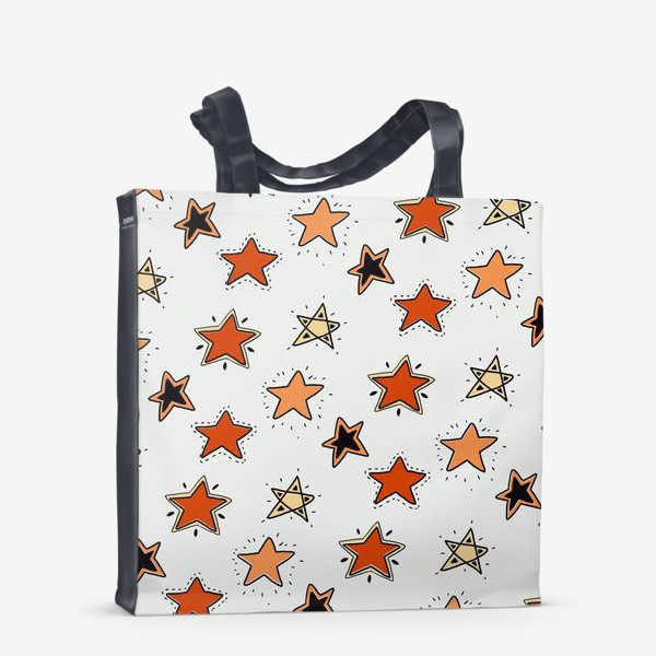 Сумка-шоппер «Orange stars»