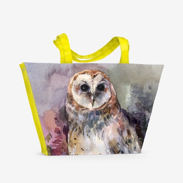 Пляжная сумка «Grandmother Owl»