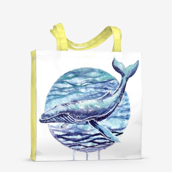 Сумка-шоппер «Синий кит»