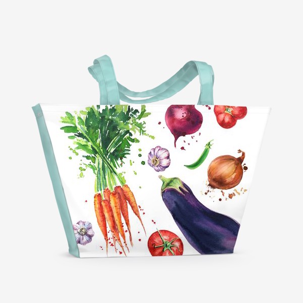 Пляжная сумка «овощной микс»