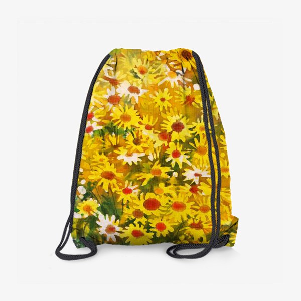 Рюкзак «Жёлтые цветочки»