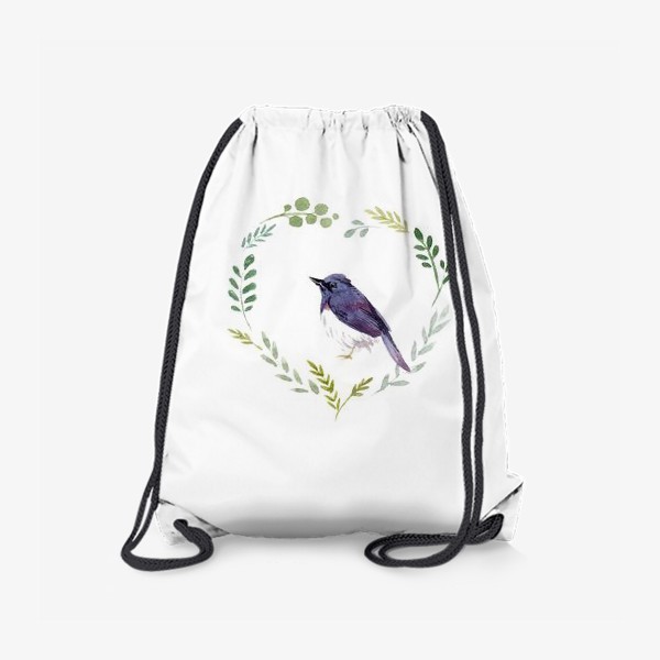 Рюкзак «Птичка в сердце»