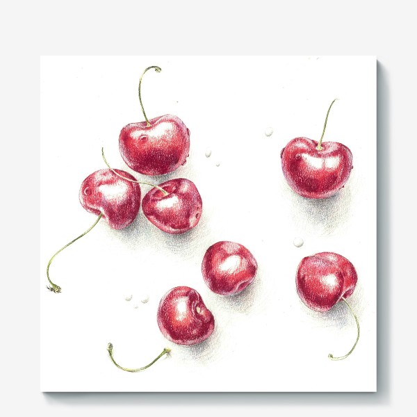 Холст «Ягоды вишни»