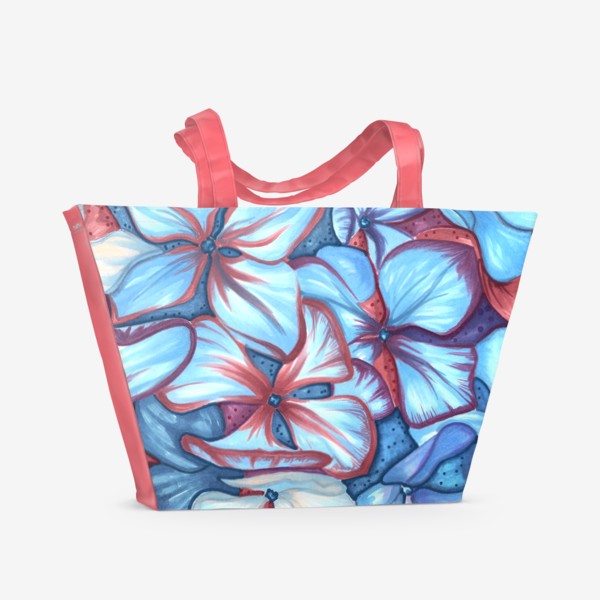 Пляжная сумка «Гортензии»