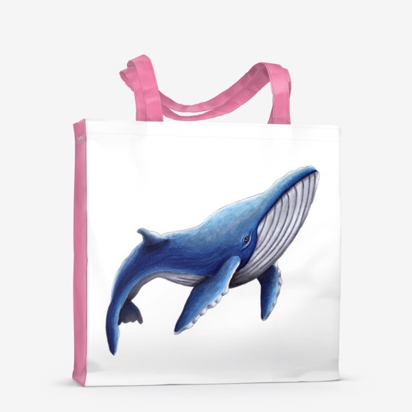 Сумка-шоппер «Синий кит»