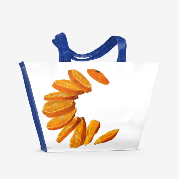 Пляжная сумка «Буква С из мандарина»