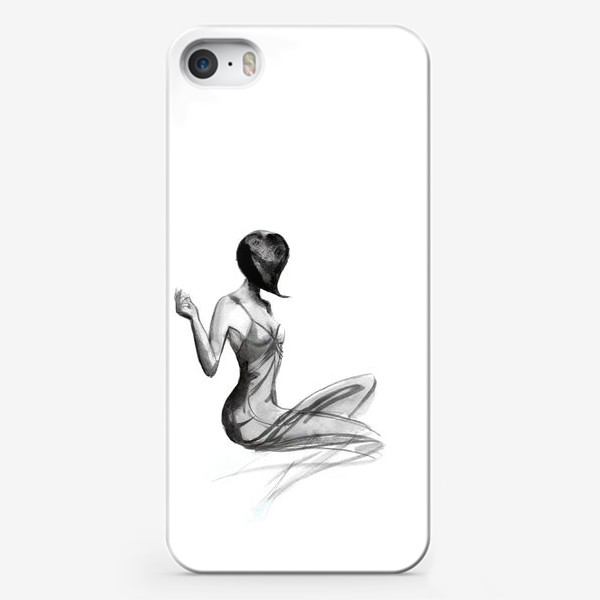 Чехол iPhone «Девушка в стиле ретро»