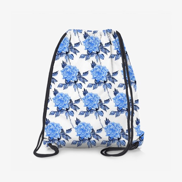 Рюкзак «синие розы»