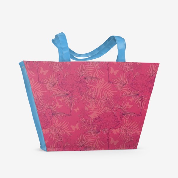 Пляжная сумка «Total pink!»