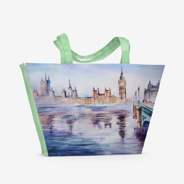 Пляжная сумка «Утренний Лондон»