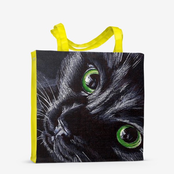 Сумка-шоппер &laquo;Черный кот&raquo;