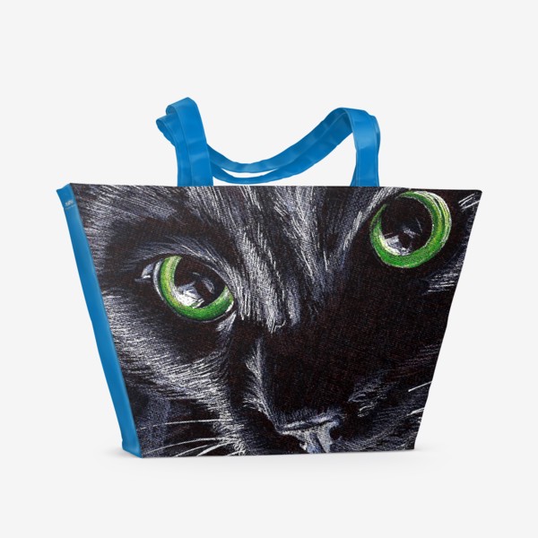 Пляжная сумка &laquo;Черный кот&raquo;