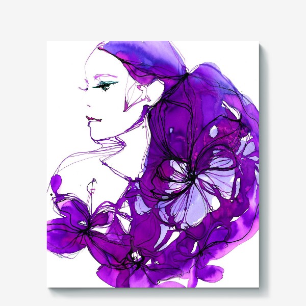 Холст «violet»