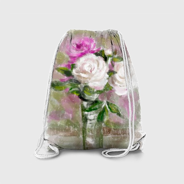 Рюкзак «Акварельные розы»