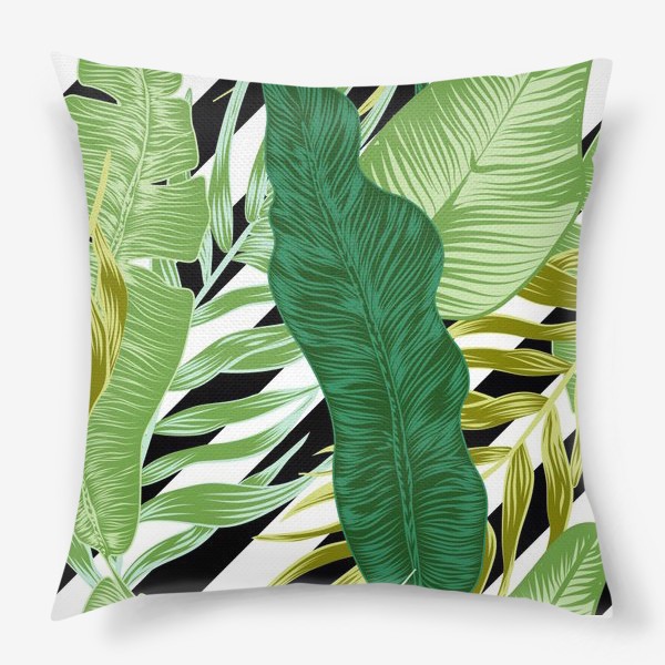 Подушка «tropical pattern»