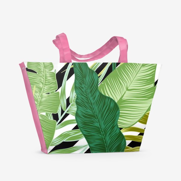 Пляжная сумка «tropical pattern»
