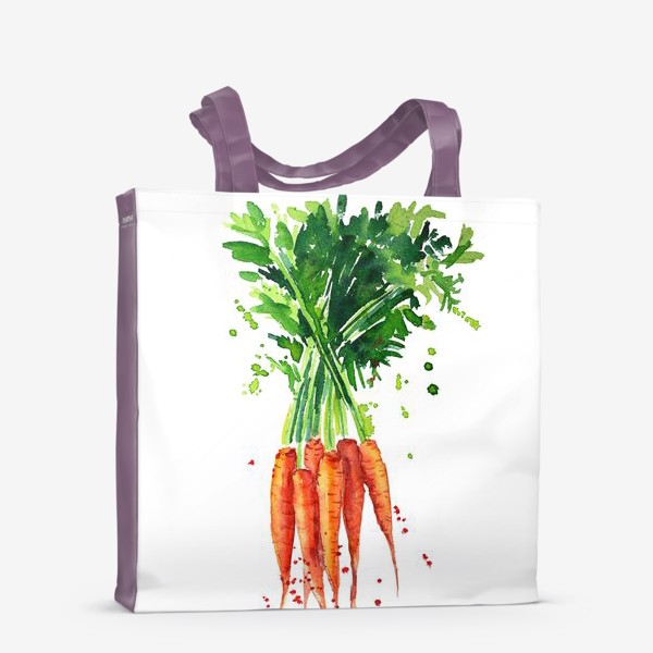 Сумка-шоппер «сочная морковь»