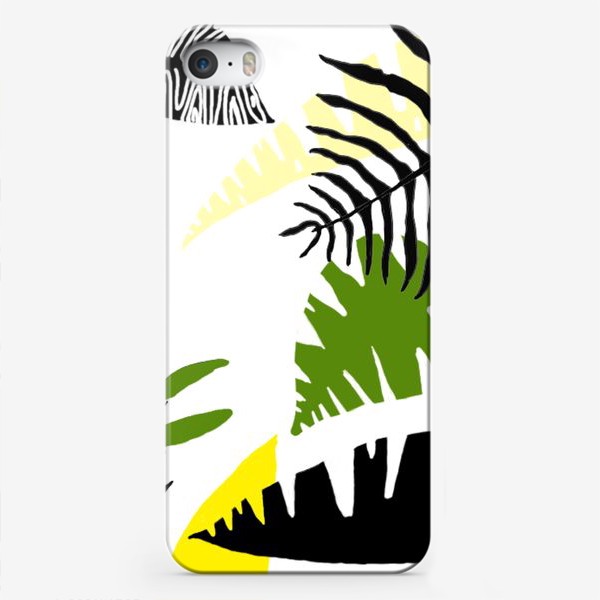 Чехол iPhone «Тропические листья»