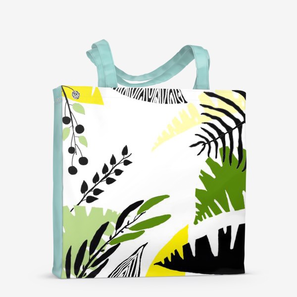 Сумка-шоппер &laquo;Тропические листья&raquo;