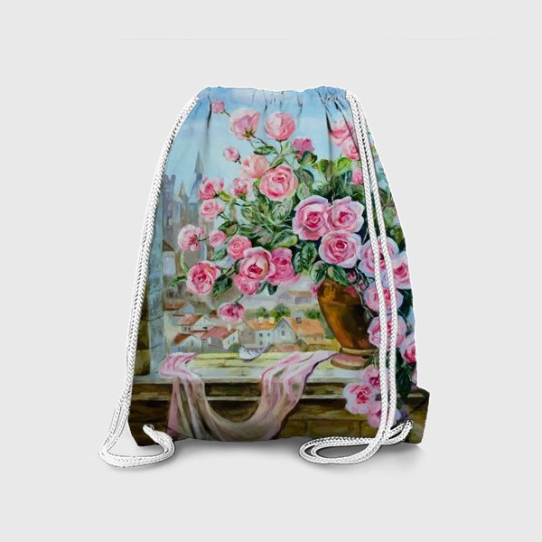 Рюкзак «Розы у окна»