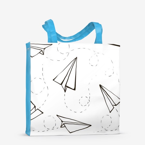 Сумка-шоппер «Оригами Самолетики»