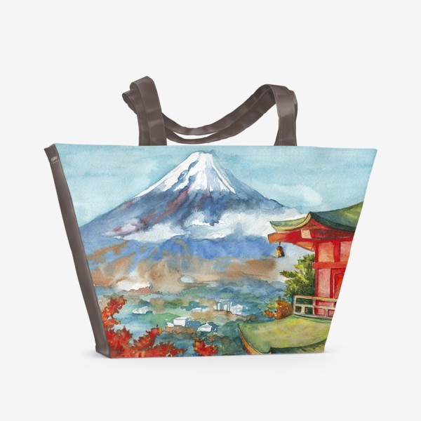 Пляжная сумка «Фудзияма»
