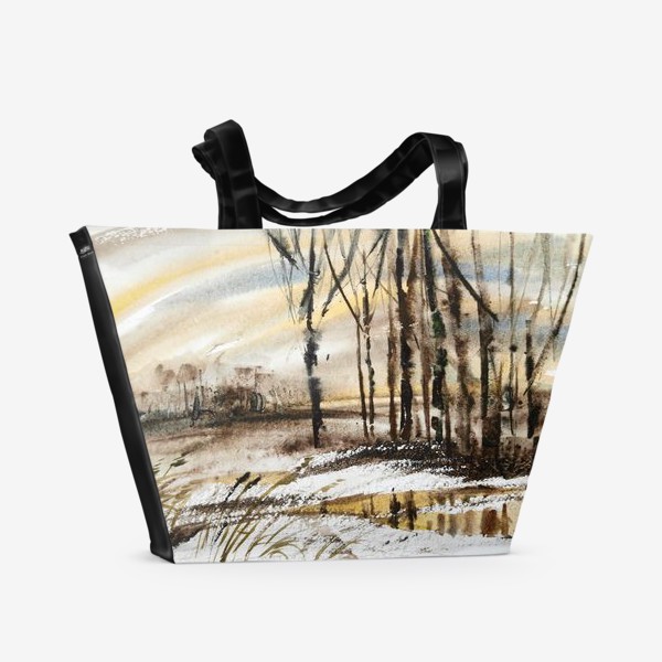 Пляжная сумка «Весенний этюд»