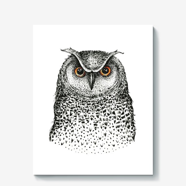 Холст «I love owls»