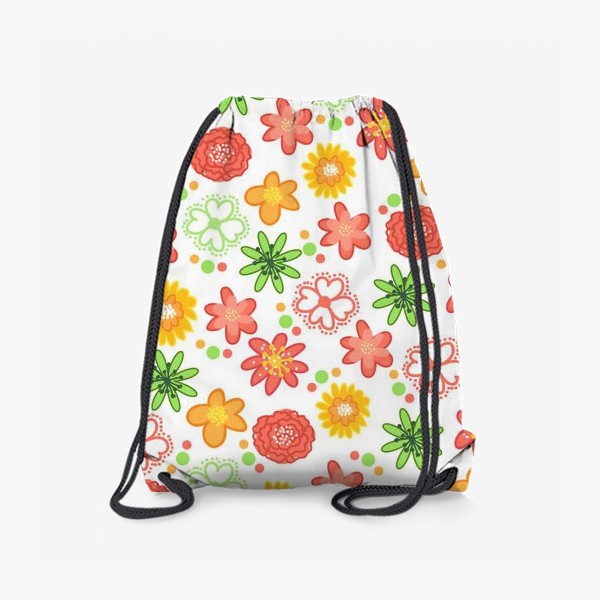Рюкзак «Радужные цветы»