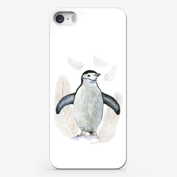 Чехол iPhone «Пингвин в перьях»