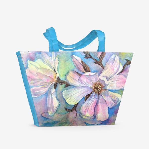Пляжная сумка «Магнолия цветет»