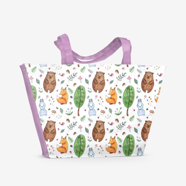 Пляжная сумка «Мишка и друзья»