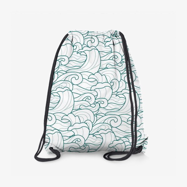 Рюкзак «волны на море»