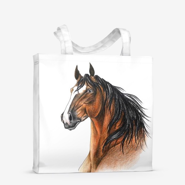 Сумка-шоппер «Гнедой конь»