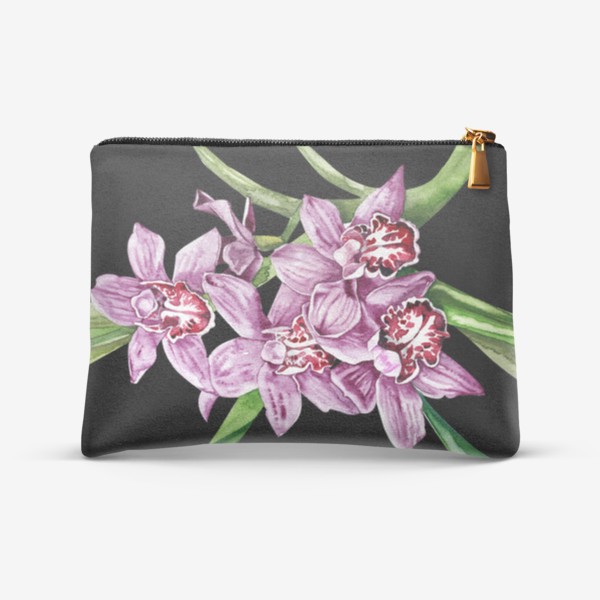 Косметичка «розовая орхидея»