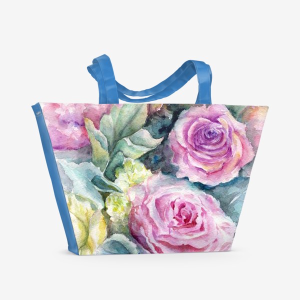 Пляжная сумка «Море цветов.»