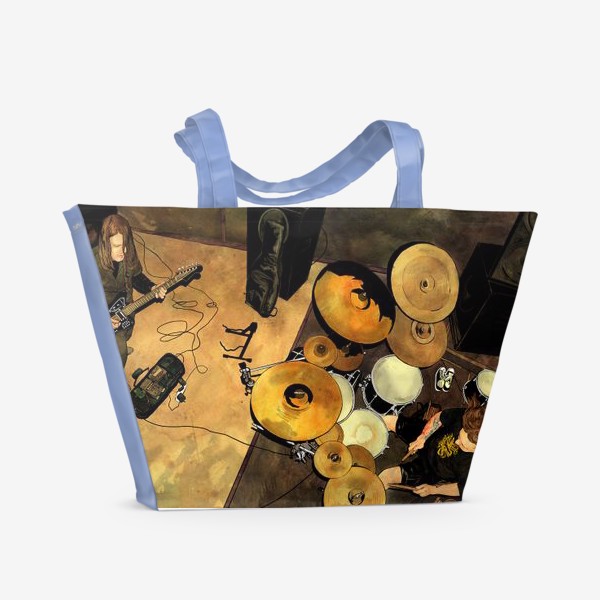 Пляжная сумка «Музыканты»