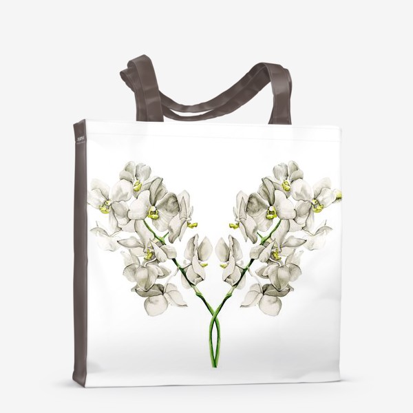 Сумка-шоппер «белая орхидея»