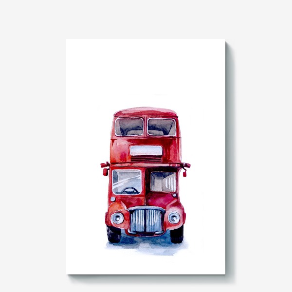Холст «London bus - 2»