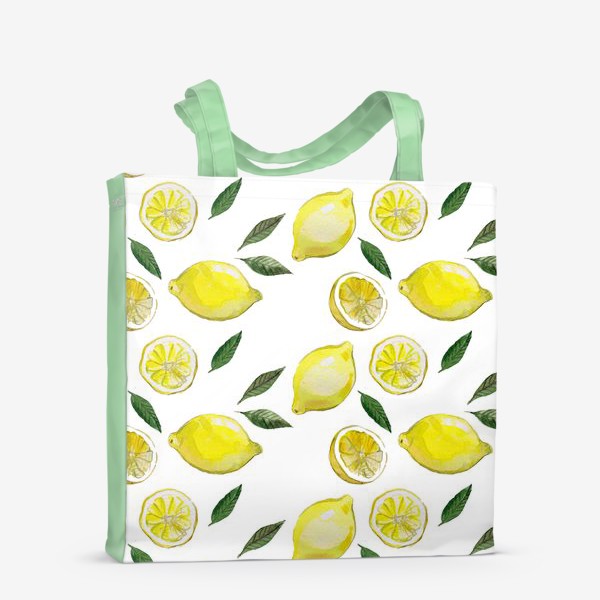Сумка-шоппер «Желтые лимоны»