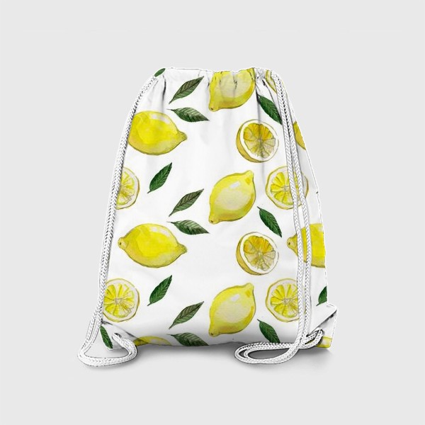 Рюкзак «Желтые лимоны»