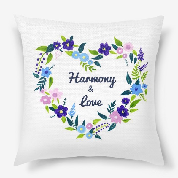 Подушка «Harmony & Love»