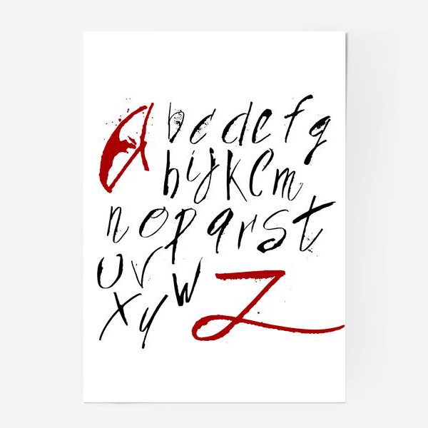 Постер «Алфавит»